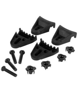 GRAPA BRIDA FIJACION REJILLA METALICA CAJA BAFLE ALTAVOZ JUEGO DE 4 UNIDADES BD3525